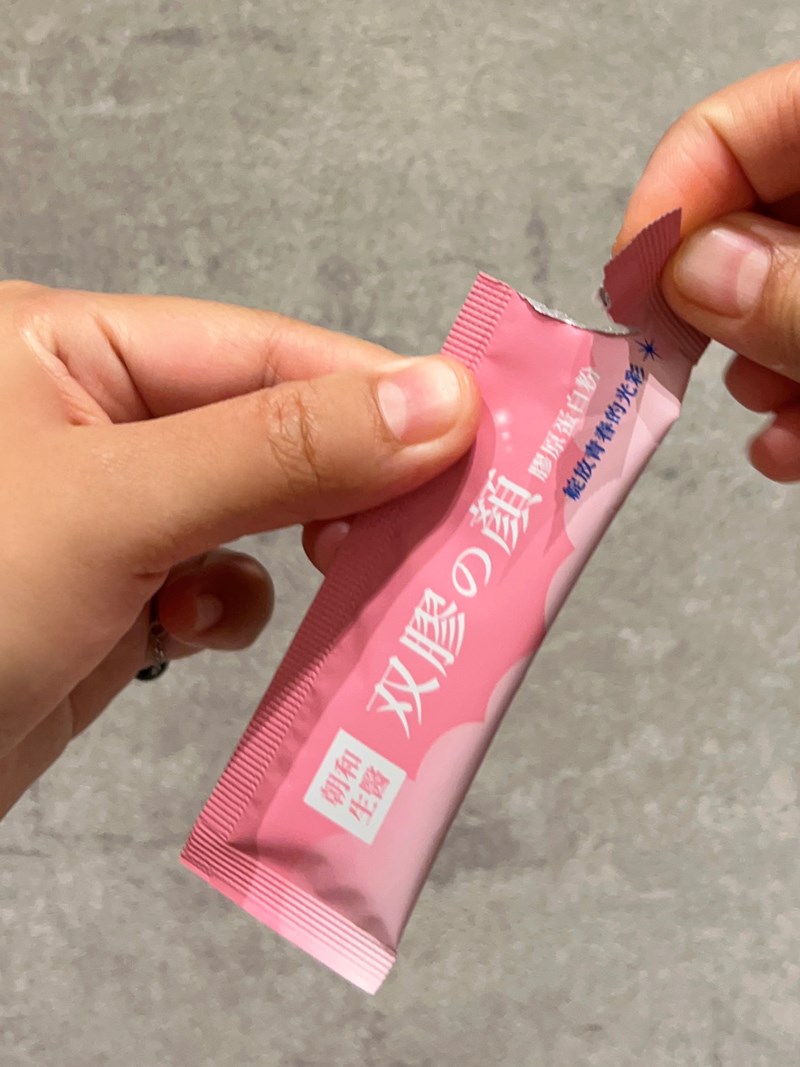 女人知己試用大隊,口碑行銷,部落客行銷,朝和生醫 双膠之顏,双膠之顏,日本nippi ®專利膠原蛋白,深海彈力膠原蛋白,維他命C,硒酵母,法國Extramel香瓜萃取,香瓜SOD,韓國Lactopy專利熱封益生菌,調整體質,養顏美容,蜜蘋口味,促進新陳代謝